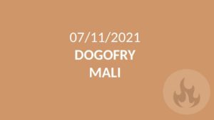 07/11/2021 – Dogofry – Un champ de riz incendié par des djihadistes.